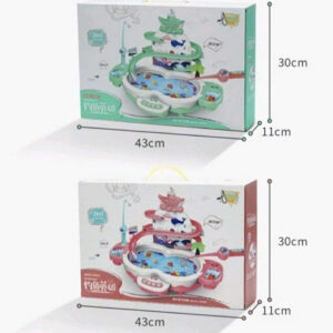 Câu cá thác nước cầu trượt 3 tầng 1567-9B