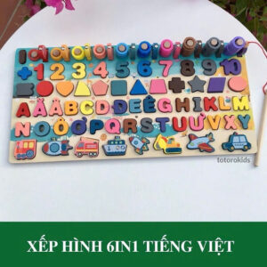Câu cá 6 in 1 tiếng việt