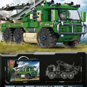 Alternative view of Lego xe quân sự K2057-K2059