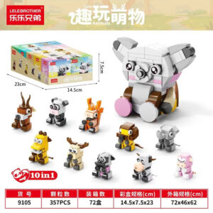 SET LEGO LẮP GHÉP 10IN1 9105