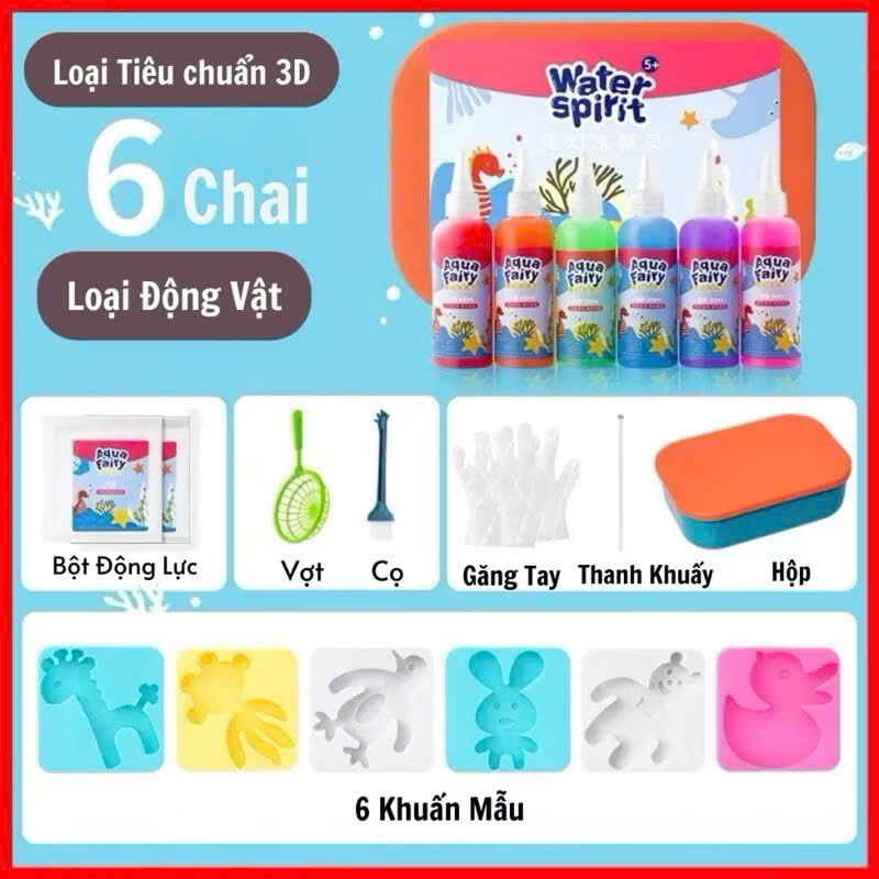 Đồ chơi tạo hình thạch nước 3d hộp đẹp mẫU mới