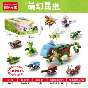 SET LEGO LẮP GHÉP 10IN1 9107