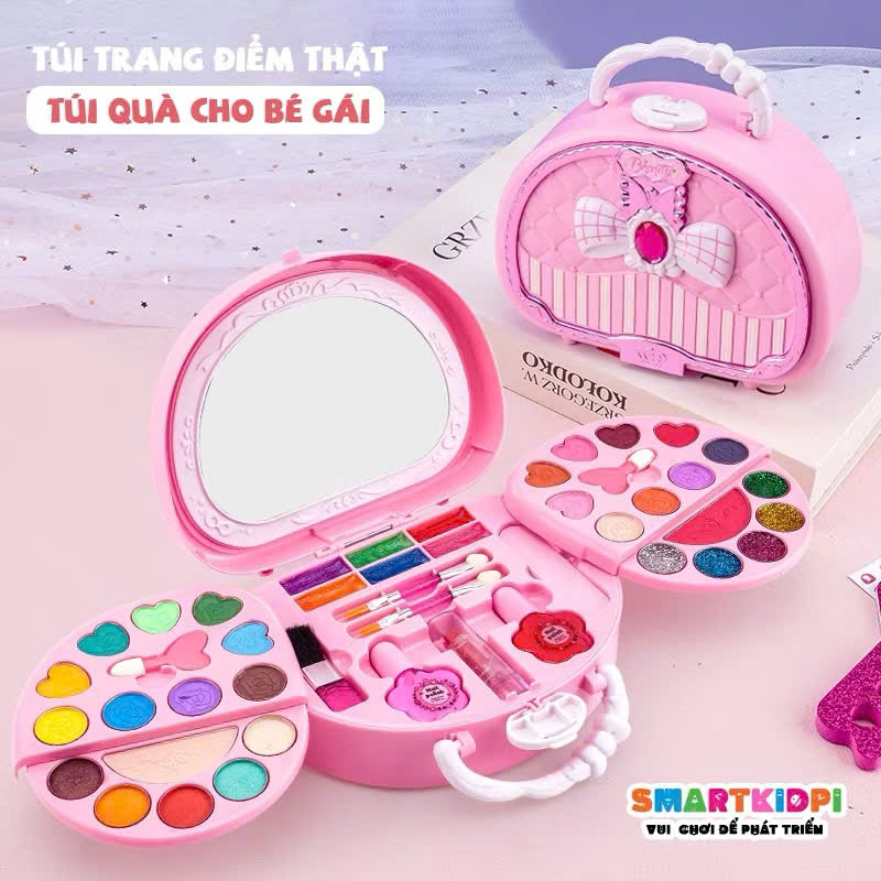 Đồ chơi trang điểm thật cho bé gái mẫu túi xách xinh xắn M-638