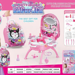 Balo trang điểm kuromi có bánh xe DL-9907