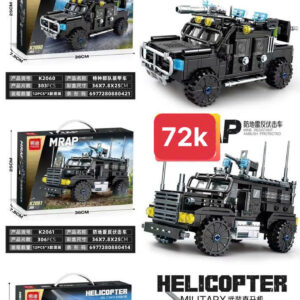 Lego xe quân sự K2060-K2062