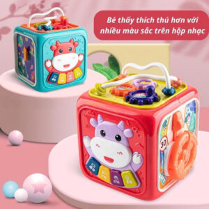 Hộp âm nhạc đa năng montessori 6 in 1 cho bé 688-57