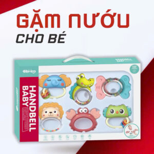 Bộ gặm nướu silicon 6 món hàng hãng siêu xịn sò