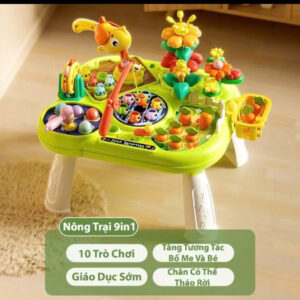 Bàn bận rộn nông trại vui vẻ 9in1 YL256