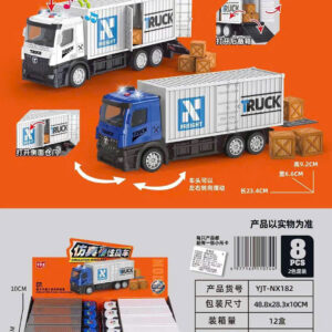 Hộp 8 xe tải mở được thùng yjt-nx182