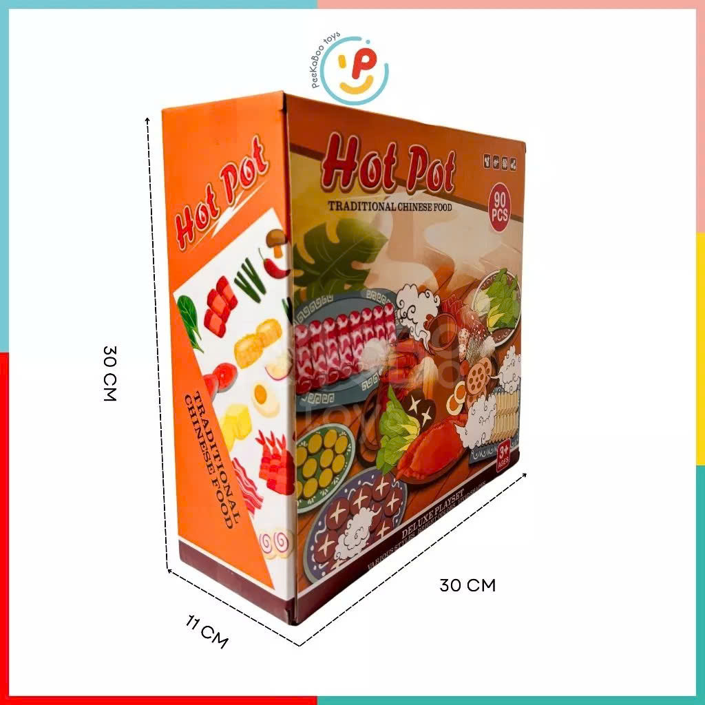 MÃ 20C2: BỘ ĐỒ CHƠI NẤU LẨU 90 PCS - Ảnh 4