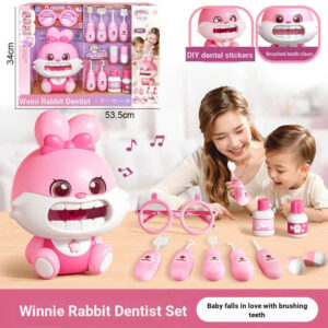 🎯 Đồ chơi bác sĩ nha khoa thỏ hồng 7753