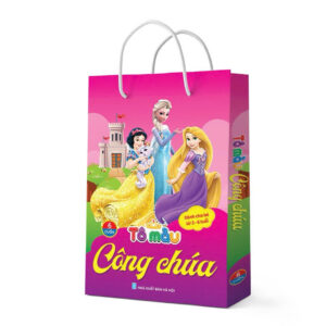 Sáh tô màu công chúa Bộ 6 cuốn