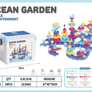 Lego đại dương 100pcs có hộp đựng LY001B-4
